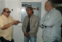 victor victor alexis casado y cholo brenes en el hospital esta mañana.jpg