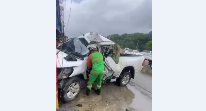 Fallece empleado bancario de Santiago en accidente en La Vega