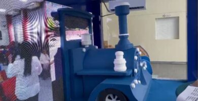 UASD estudia implementación de trenes en sede central para transportar estudiantes